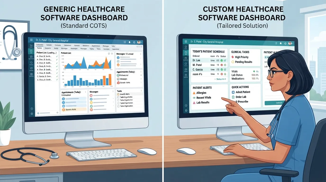 Custom Healthcare Software Solutions: What Clinics and Practices Actually Need - illustration 3
