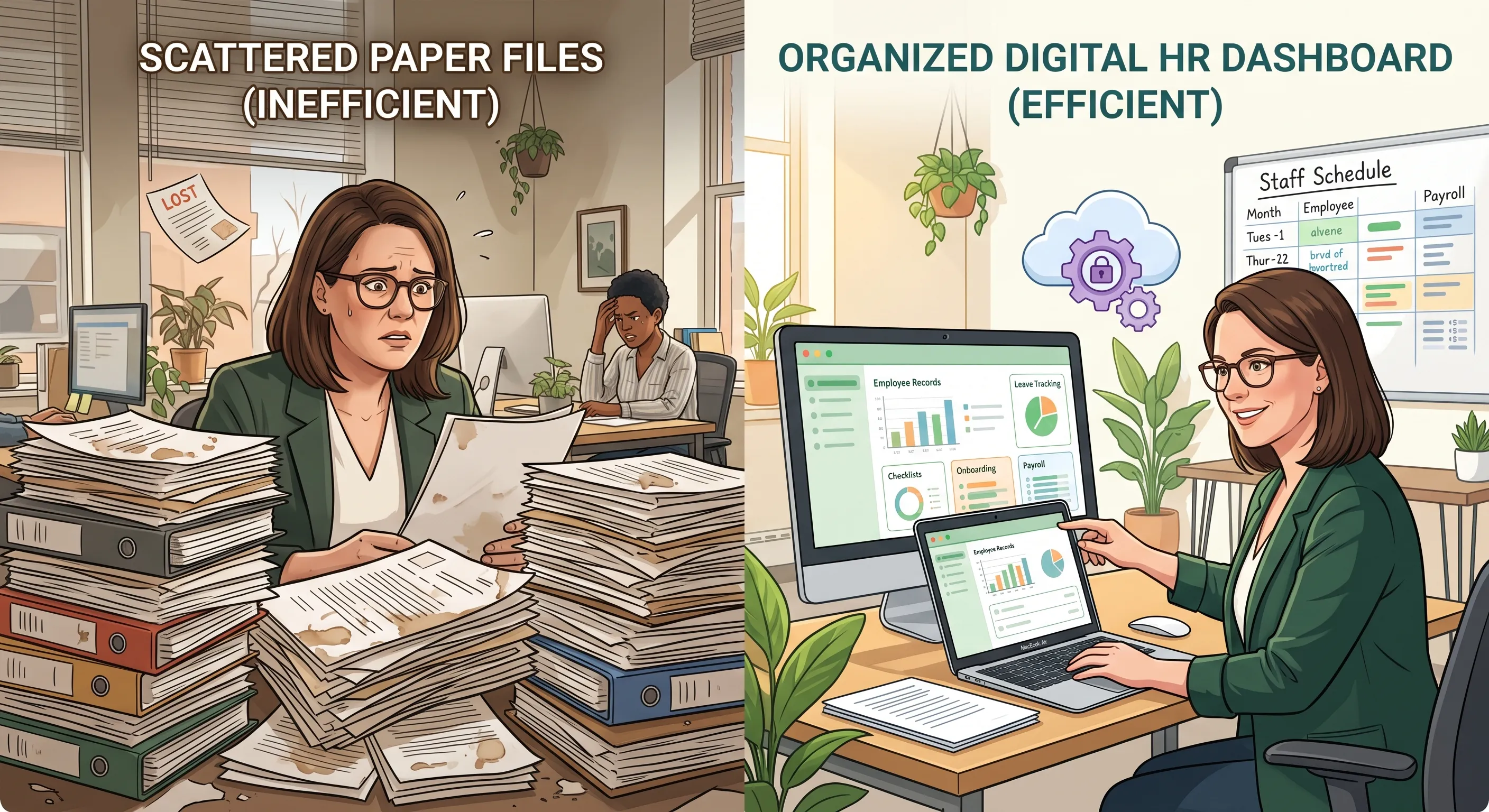 HR Software for Small Business: Solving Scattered Employee Records - illustration 3
