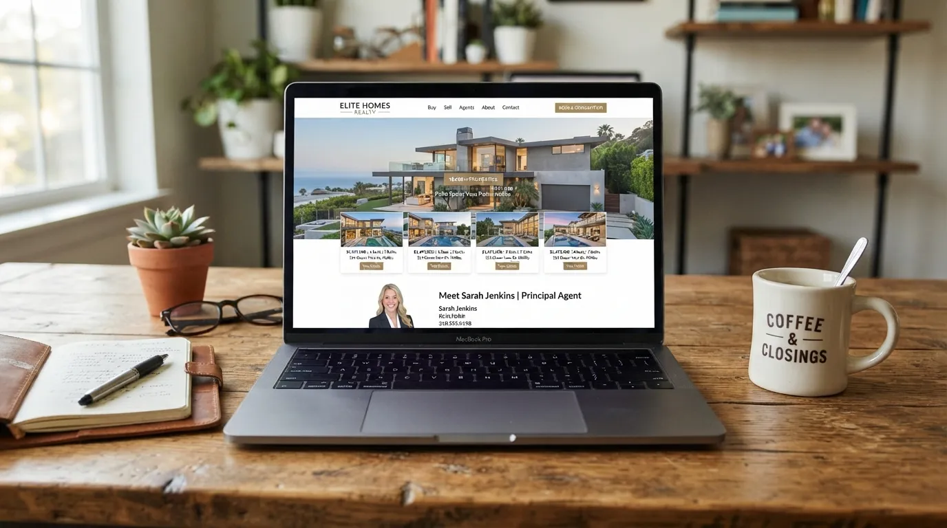 Real Estate Website Design: What Actually Converts Visitors Into Leads